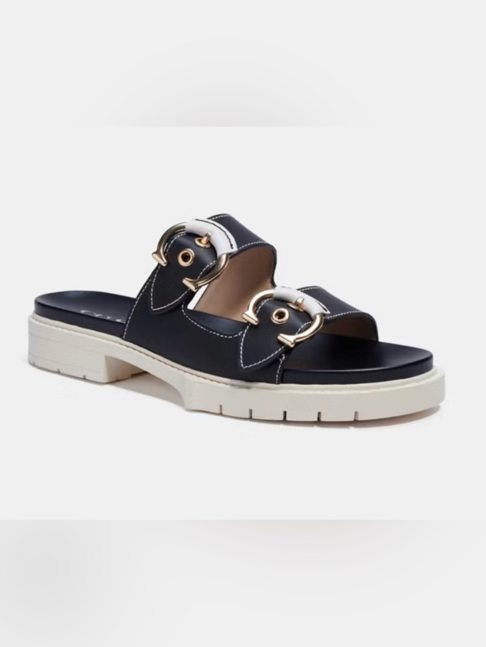 Coach Piper Leather Sandal - Picture 11 of 14